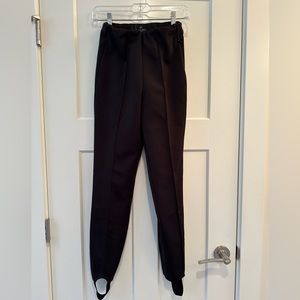 Sweaty Betty Black Stirrup Ponte Joggers